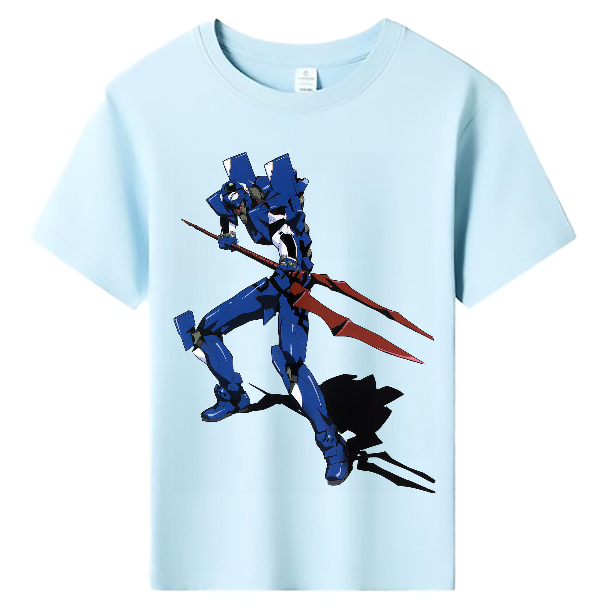 （画像用） EVA 新世紀エヴァンゲリオン 綿100％キッズTシャツ（フロントプリント）